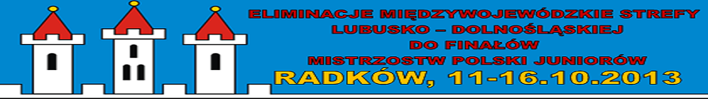 Eliminacje do Mistrzostw Polski – Radków 2013